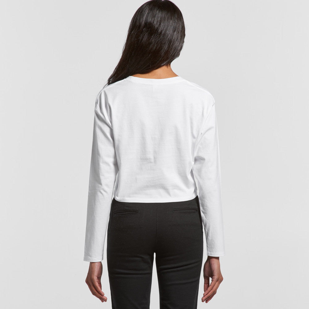 Wo's Crop L/S Tee 4058 - Blythé Apparels