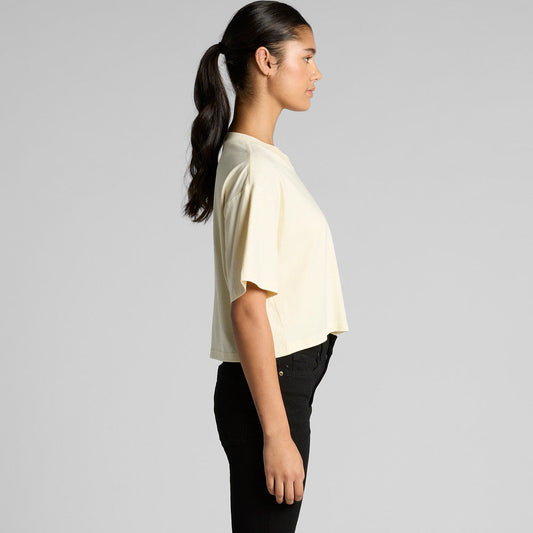 Wo's Martina Crop Tee 4093 - Blythé Apparels