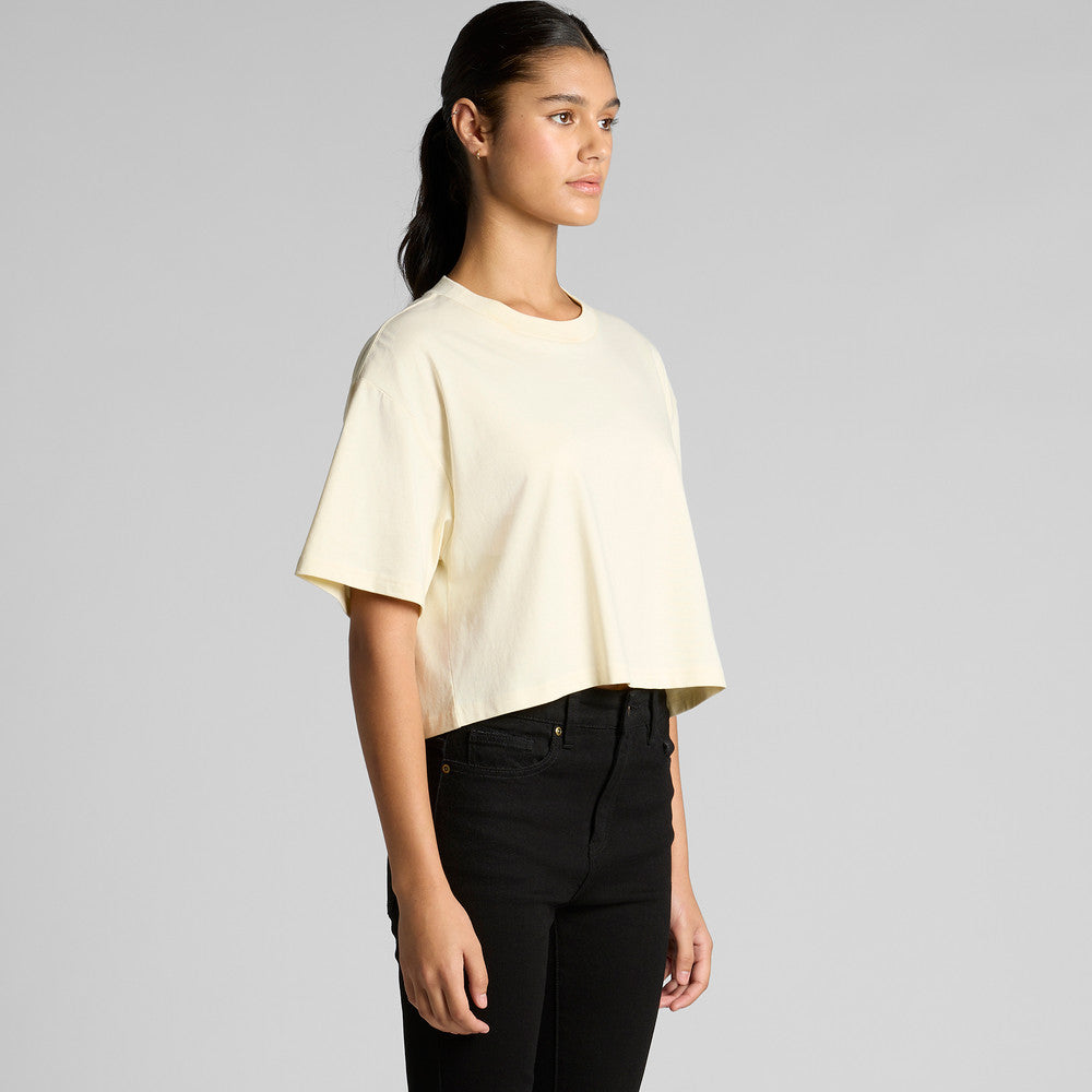 Wo's Martina Crop Tee 4093 - Blythé Apparels